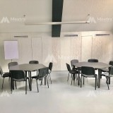 Conferentiestoel ISO 24H BL T0006 grijs