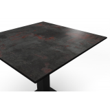 Tafel Voor Een Biertuin CROSS COMFORT HPL Top 70x70 cm