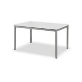 Conferentietafel HUGO 138x90 Alaska wit