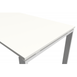 Conferentietafel MODI frame: wit