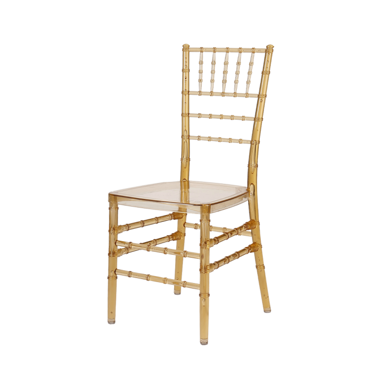 Trouwstoel CHIAVARI TIFFANY transparant amber
