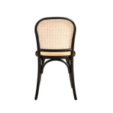 De PALERMO houten bruiloftsstoel zwart