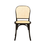 De PALERMO houten bruiloftsstoel zwart