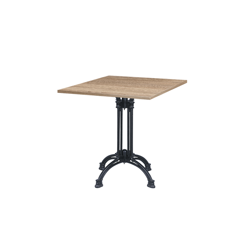 Cafétafel RUSTICAL met laminaatblad