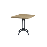 Cafétafel RUSTICAL met laminaatblad