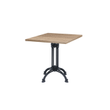 Cafétafel RUSTICAL met laminaatblad