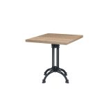 Cafétafel RUSTICAL met laminaatblad