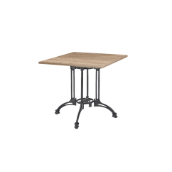 Cafétafel RUSTICAL QUATTRO met laminaatblad