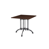 Cafétafel RUSTICAL QUATTRO met laminaatblad