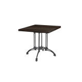 Cafétafel RUSTICAL QUATTRO met laminaatblad