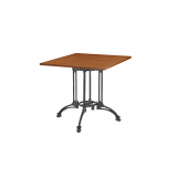 Cafétafel RUSTICAL QUATTRO met laminaatblad