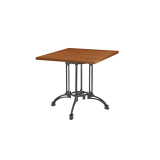 Cafétafel RUSTICAL QUATTRO met laminaatblad