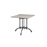 Cafétafel RUSTICAL QUATTRO met laminaatblad