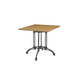 Cafétafel RUSTICAL QUATTRO met laminaatblad