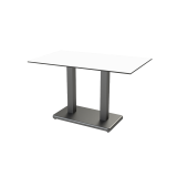 Cafétafel IMPERIO DUO met HPL blad