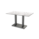 Cafétafel IMPERIO DUO met HPL blad