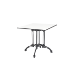 Cafétafel RUSTICAL QUATTRO met HPL blad