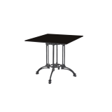 Cafétafel RUSTICAL QUATTRO met HPL blad