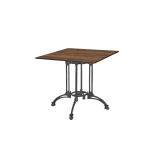 Cafétafel RUSTICAL QUATTRO met HPL blad