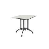 Cafétafel RUSTICAL QUATTRO met HPL blad