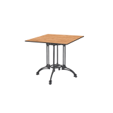 Cafétafel RUSTICAL QUATTRO met HPL blad