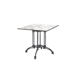 Cafétafel RUSTICAL QUATTRO met HPL blad