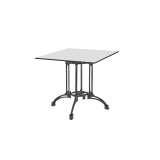 Cafétafel RUSTICAL QUATTRO met HPL blad
