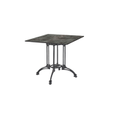 Cafétafel RUSTICAL QUATTRO met HPL blad