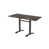 Cafétafel CARVO DUO met HPL blad