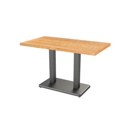 Cafétafel IMPERIO DUO met gefineerd blad