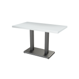 Cafétafel IMPERIO DUO met gefineerd blad