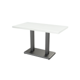 Cafétafel IMPERIO DUO met gefineerd blad