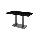 Cafétafel IMPERIO DUO met gefineerd blad