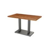 Cafétafel IMPERIO DUO met gefineerd blad