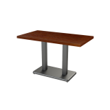 Cafétafel IMPERIO DUO met gefineerd blad