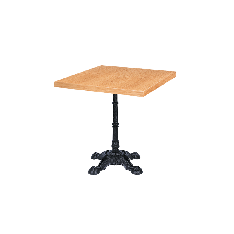 Cafétafel CASTELLO met gefineerd blad