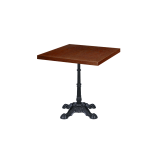 Cafétafel CASTELLO met gefineerd blad