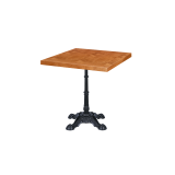 Cafétafel CASTELLO met gefineerd blad