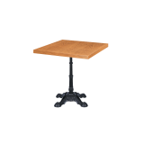 Cafétafel CASTELLO met gefineerd blad