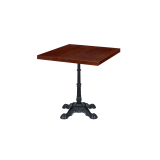 Cafétafel CASTELLO met gefineerd blad