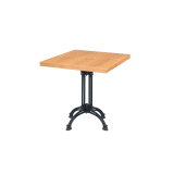 Cafétafel RUSTICAL met gefineerd blad