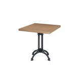 Cafétafel RUSTICAL met gefineerd blad
