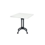 Cafétafel RUSTICAL met gefineerd blad