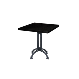 Cafétafel RUSTICAL met gefineerd blad