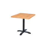 Cafétafel CARVO met gefineerd blad