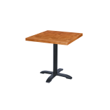 Cafétafel CARVO met gefineerd blad