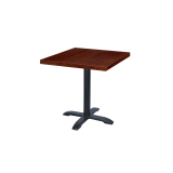 Cafétafel CARVO met gefineerd blad