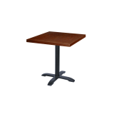 Cafétafel CARVO met gefineerd blad