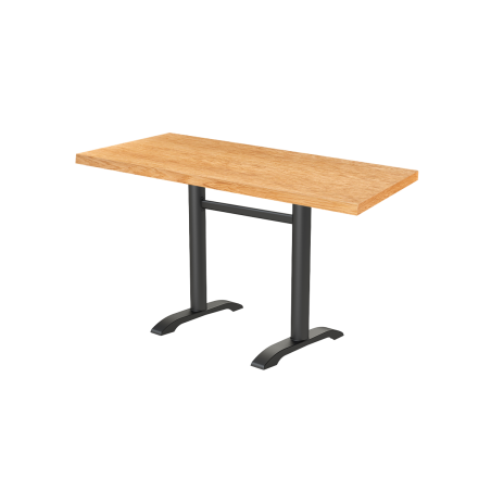 Cafétafel CARVO DUO met gefineerd blad