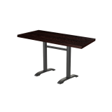 Cafétafel CARVO DUO met gefineerd blad